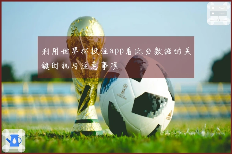 利用世界杯投注app看比分数据的关键时机与注意事项